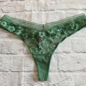NWT Adore Me Green Lace Panties Size XL